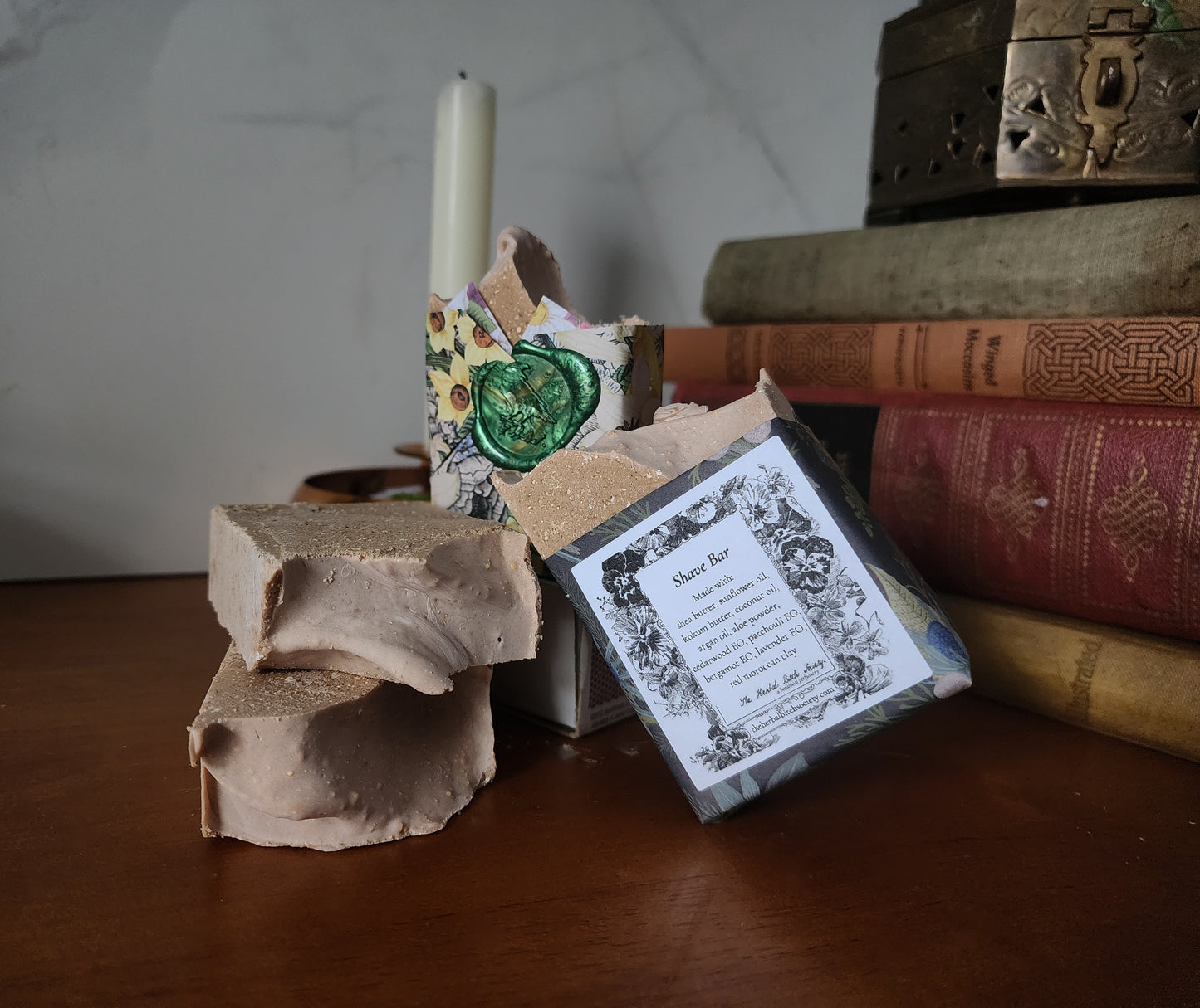 Beard wash and shave bar